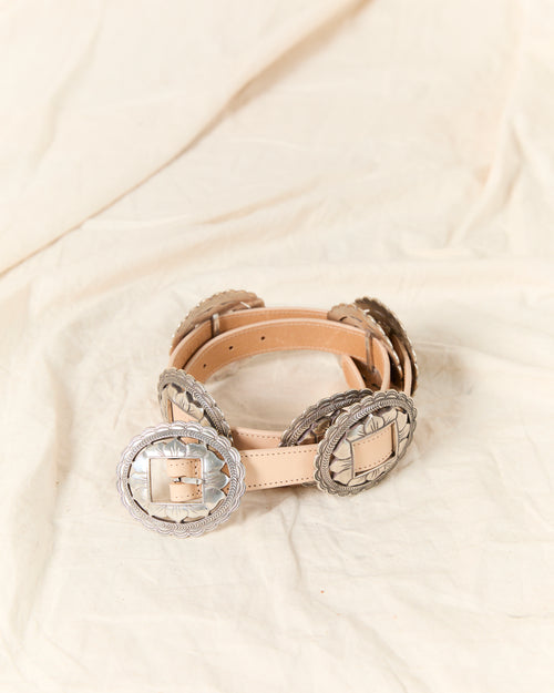 MOLOH's Concho Belt Brown