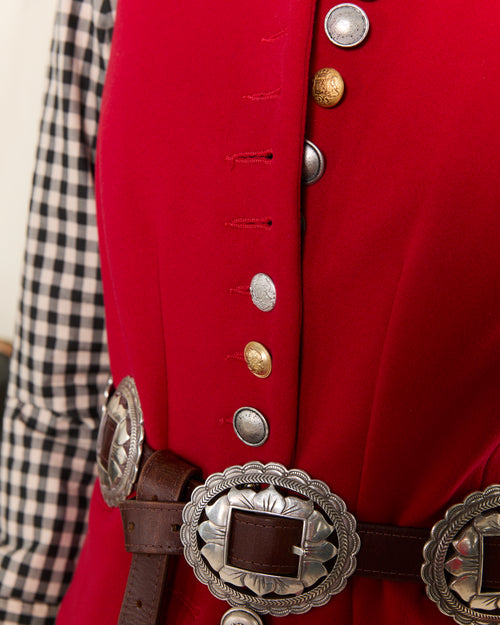 Clipper Waistcoat Scarlet