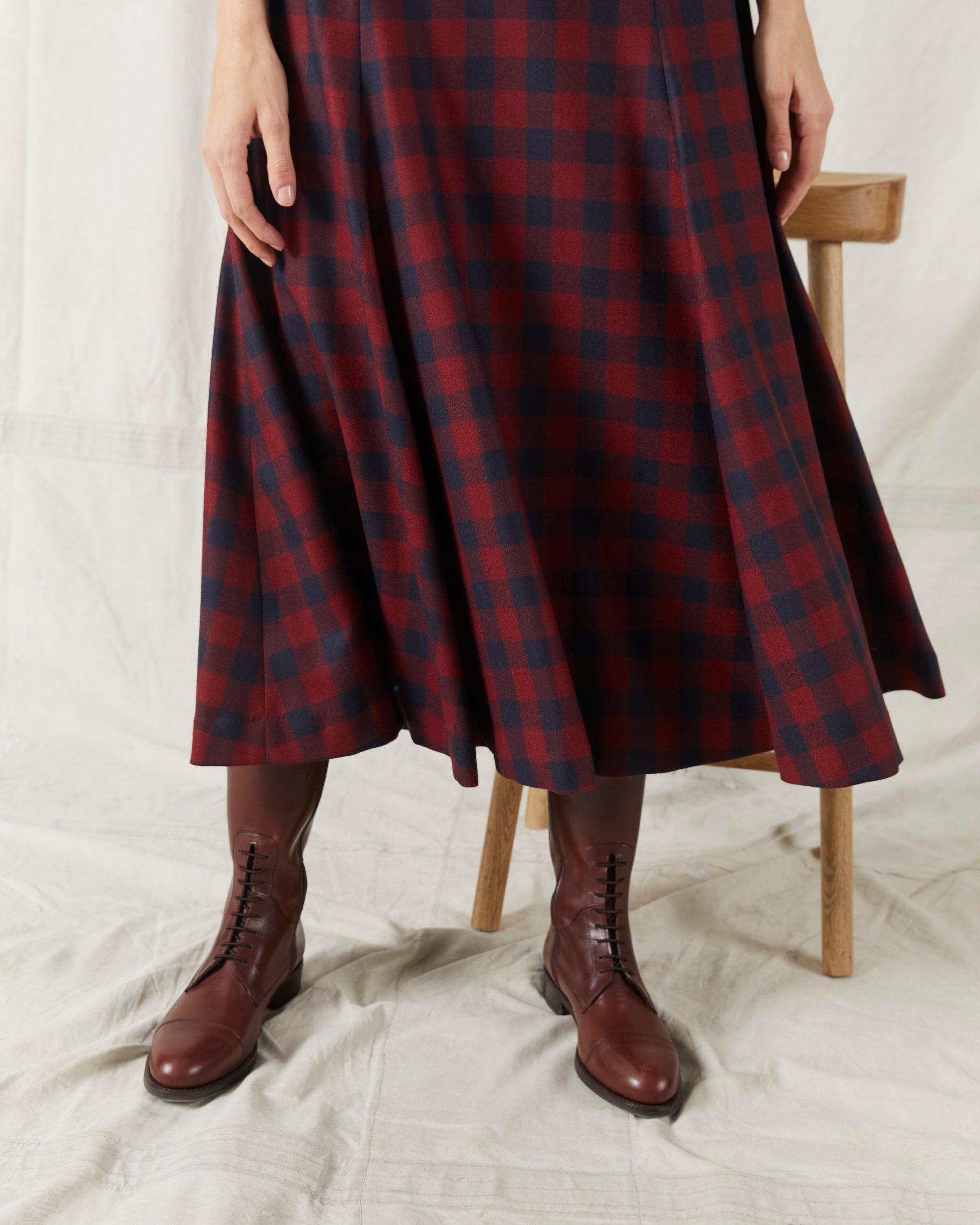 Prairie Skirt Check MOLOH