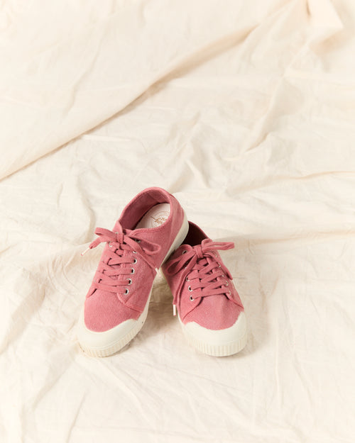 Spring Court Plimsolls Old Pink