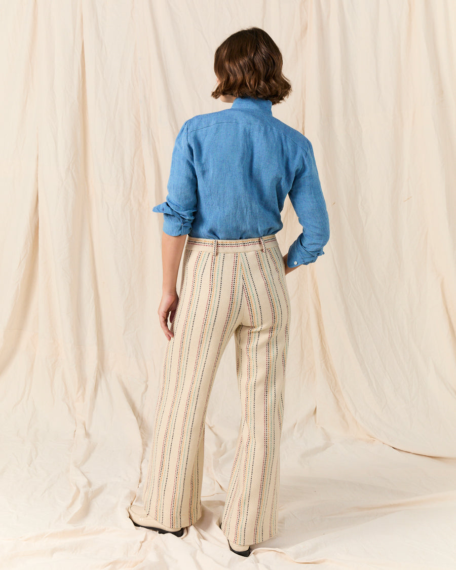 Puddle Pants Cream Stripe