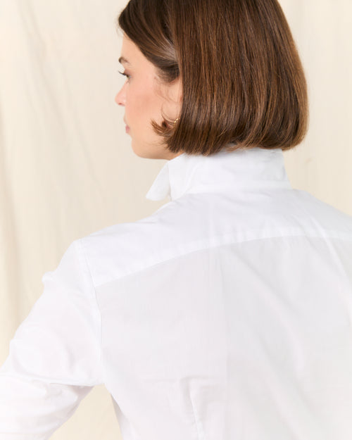 Flick Bib Shirt White