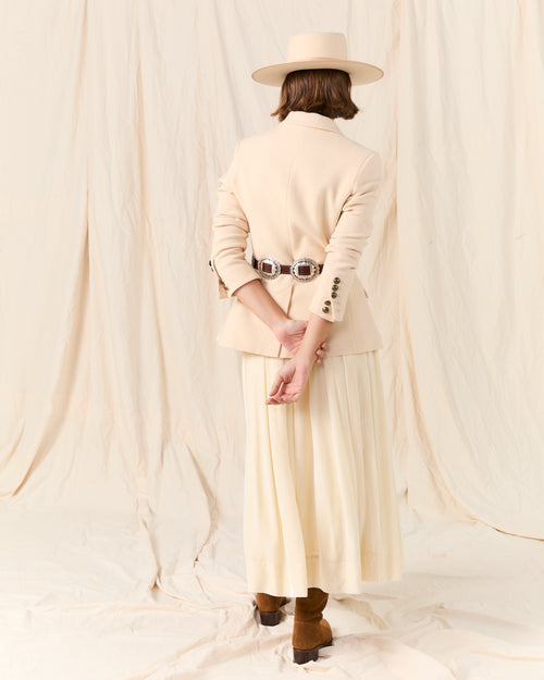 Grace Skirt Cream Velvet