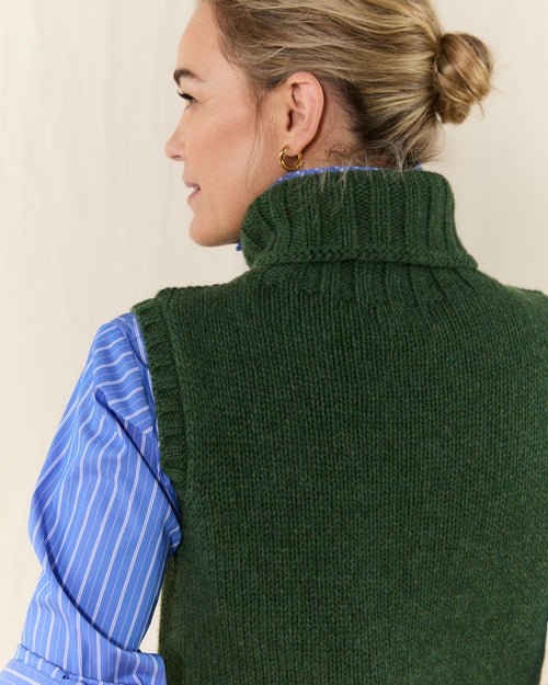 MOLOH Neck Sleeveless Moss