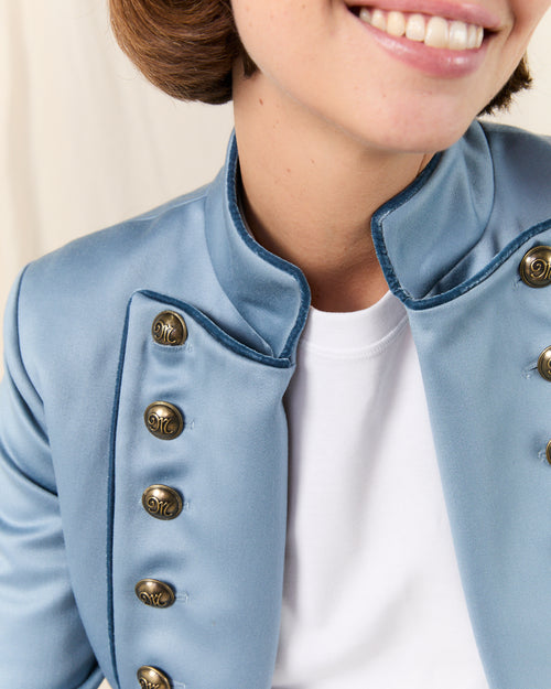 Military Jacket Parisian Blue