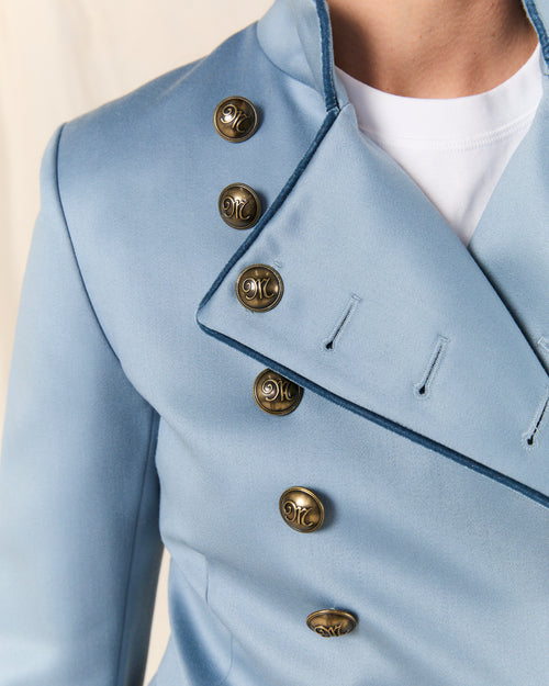 Military Jacket Parisian Blue