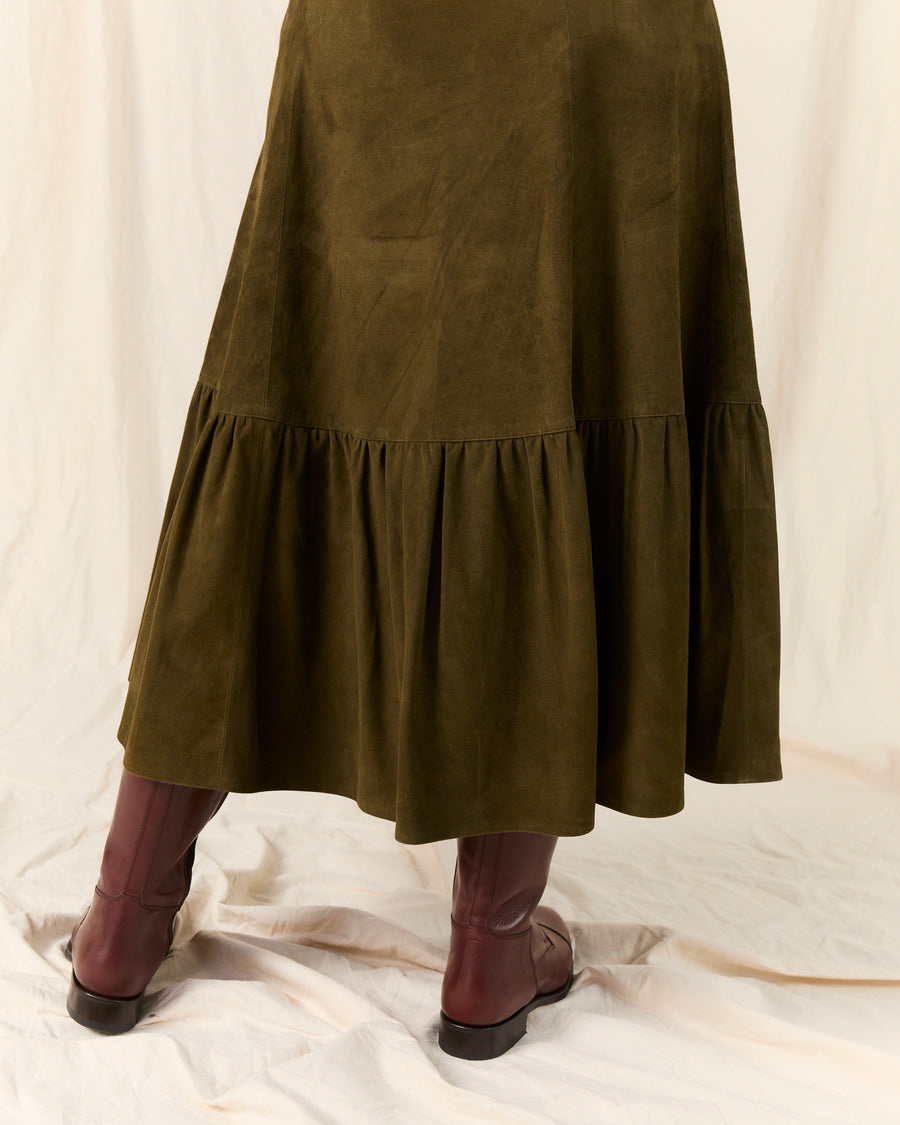 Calamity Skirt Suede