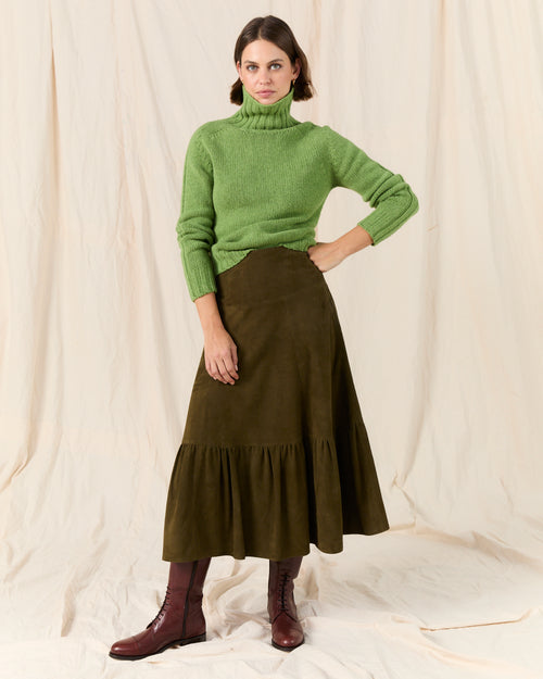 Calamity Skirt Suede