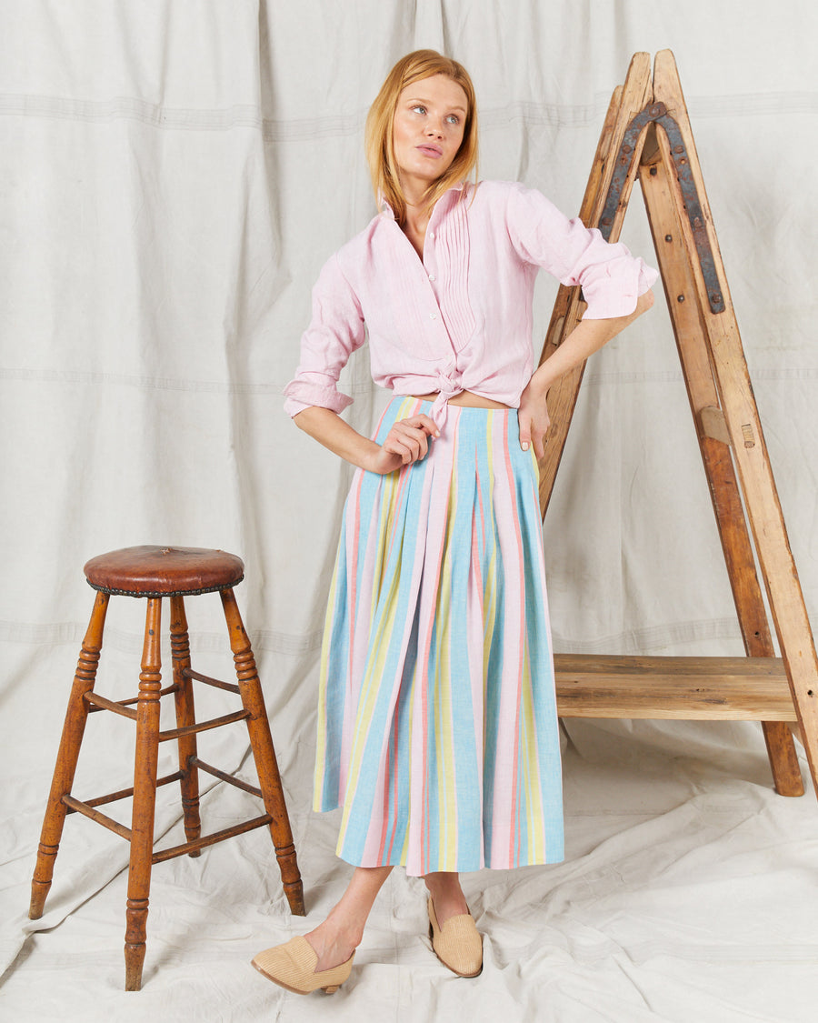 Grace Skirt Candy Stripe