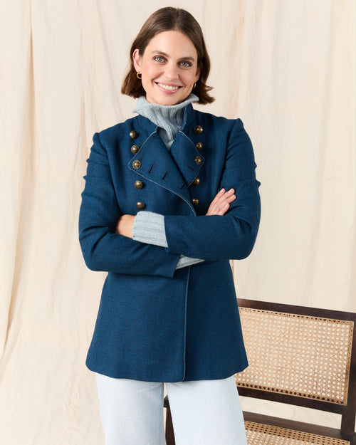 Military Jacket Prussian Blue