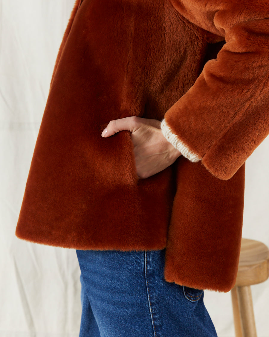 Short Shearling Jacket