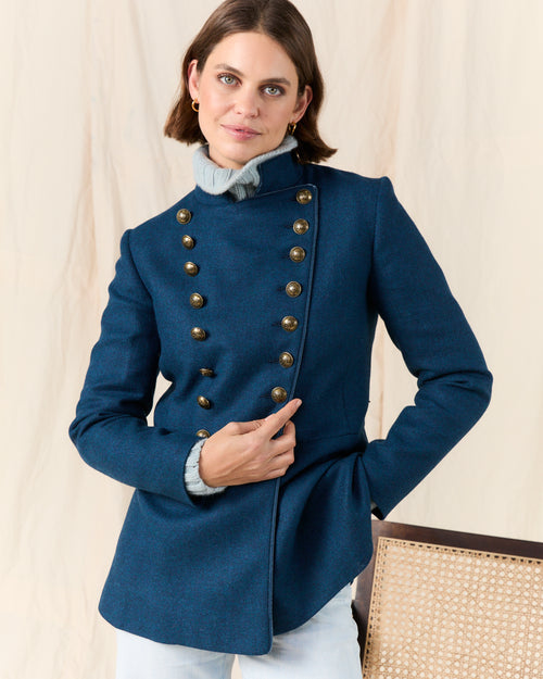 Military Jacket Prussian Blue