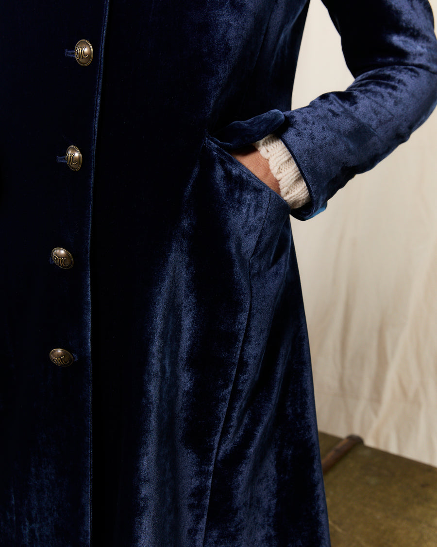 Workers Coat Velvet