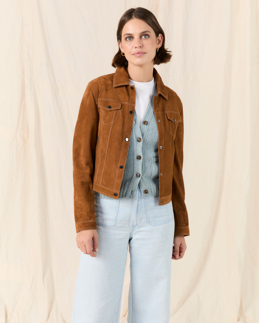 Jeanie Jacket Tan