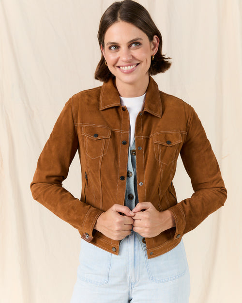 Jeanie Jacket Tan