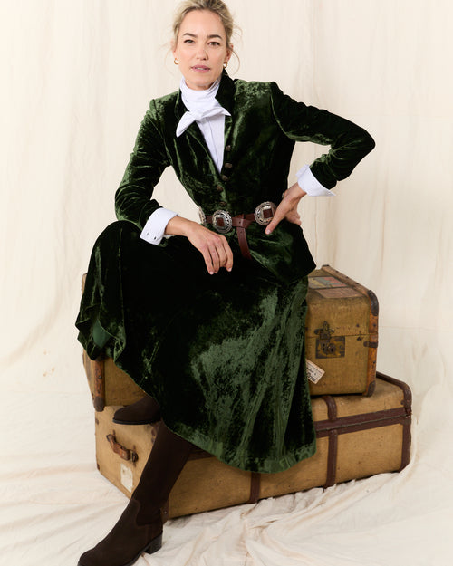 Prairie Skirt Racing Green