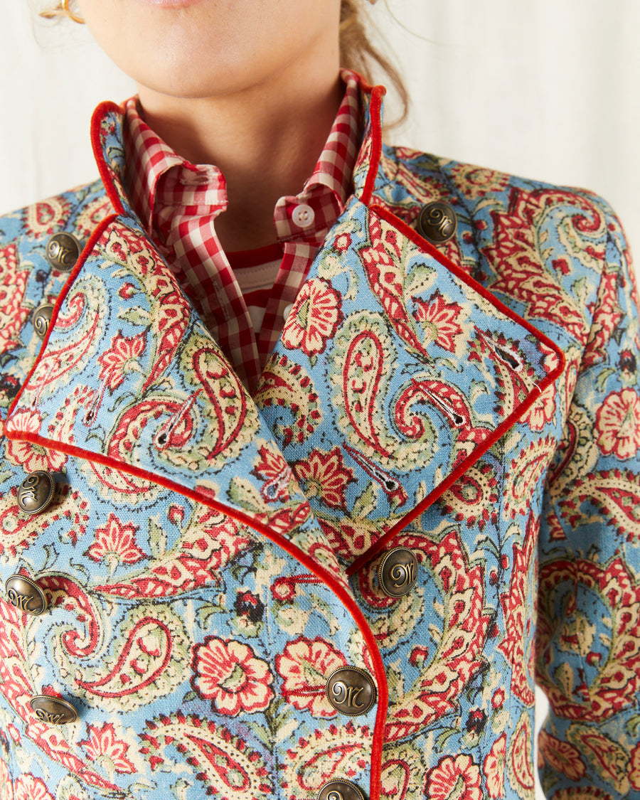 Military Jacket Paisley