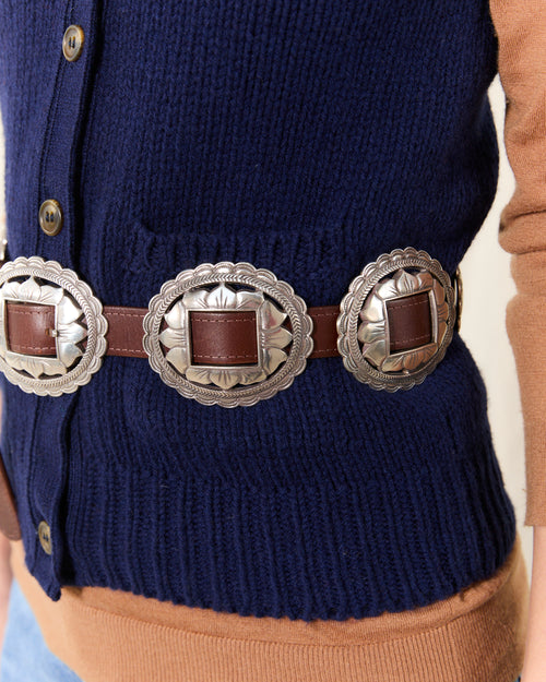 MOLOH's Knitted Waistcoat Navy Blue