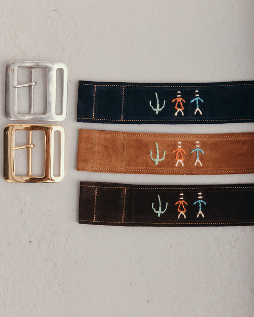 MOLOH's Hand Stitched Tex Mex Belt