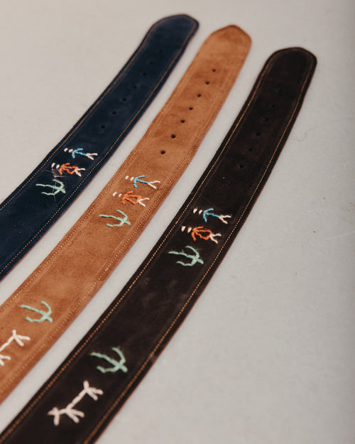 MOLOH's Hand Stitched Tex Mex Belt