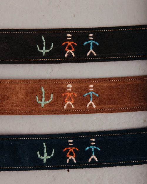 MOLOH's Hand Stitched Tex Mex Belt