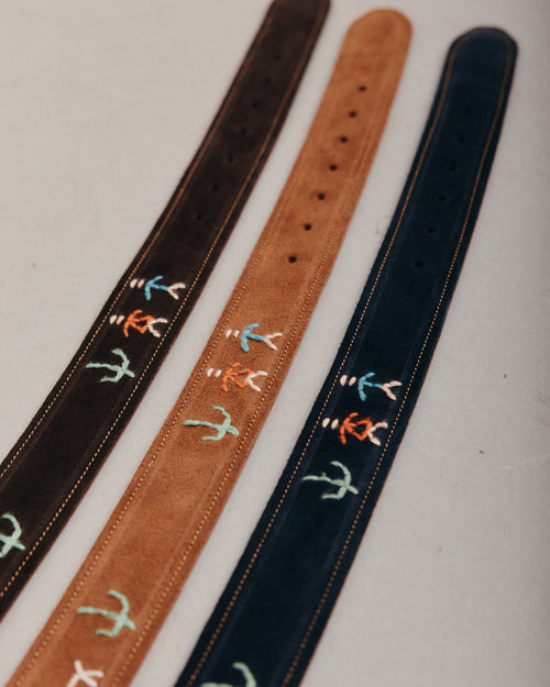 MOLOH's Hand Stitched Tex Mex Belt
