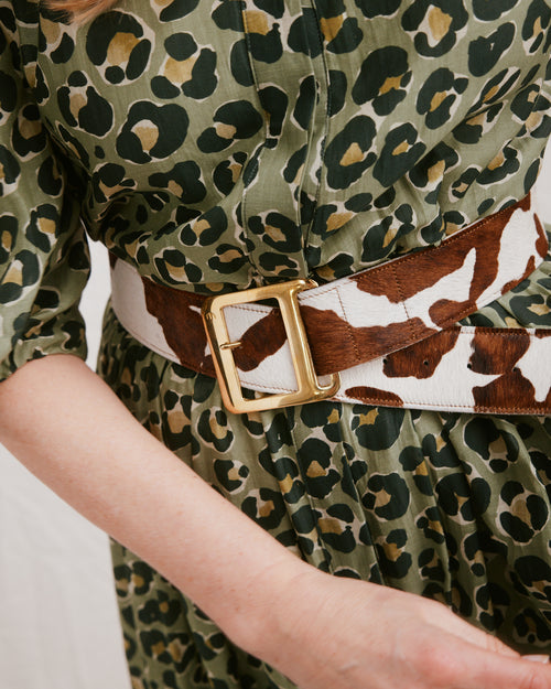 Espresso Dress Leopard