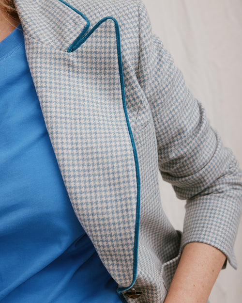 Oakley Jacket Blue Check