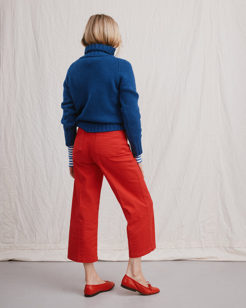 The Flag MOLOH Neck Mid Blue