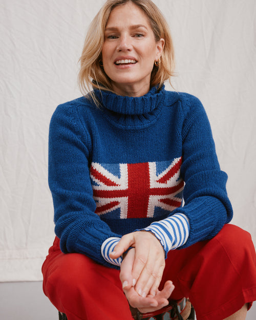 The Flag MOLOH Neck Mid Blue