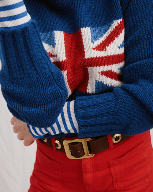 The Flag MOLOH Neck Mid Blue