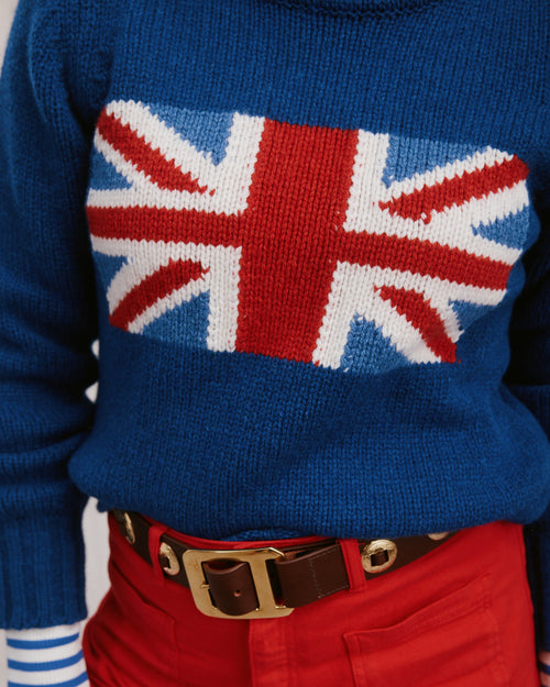 The Flag MOLOH Neck Mid Blue