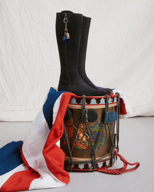 The Badminton Boot Navy