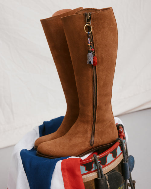 The Badminton Boot Tan