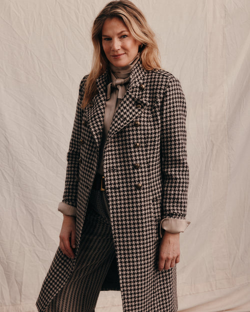 Hennessey Coat Houndstooth