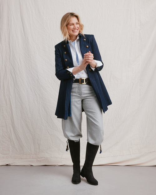 The Badminton Boot Navy