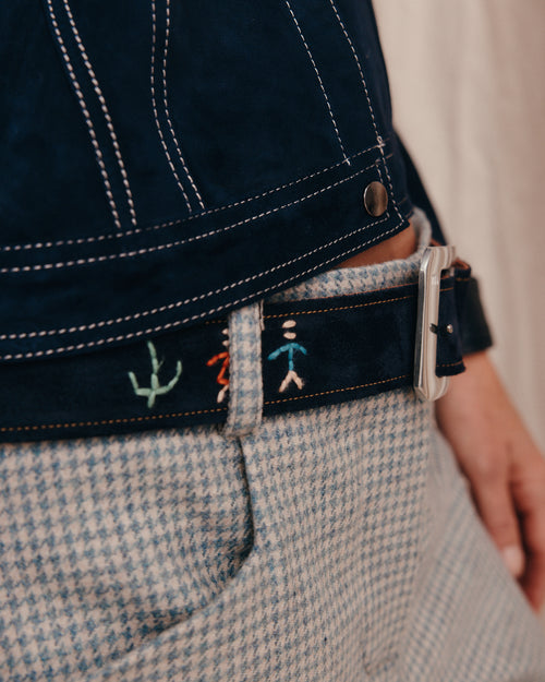 MOLOH's Hand Stitched Tex Mex Belt