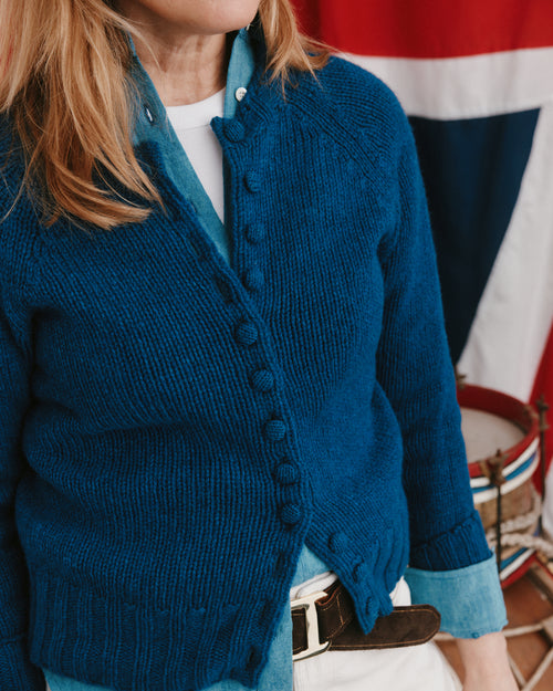 MOLOH Cardigan Blue