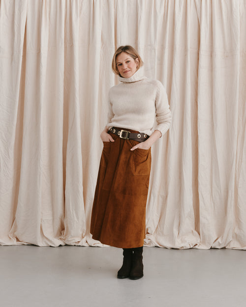 Georgina Skirt Suede