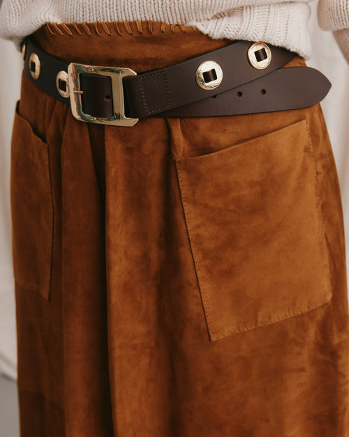 Georgina Skirt Suede