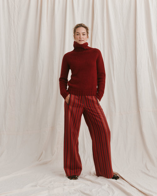 Puddle Pants Red Stripe