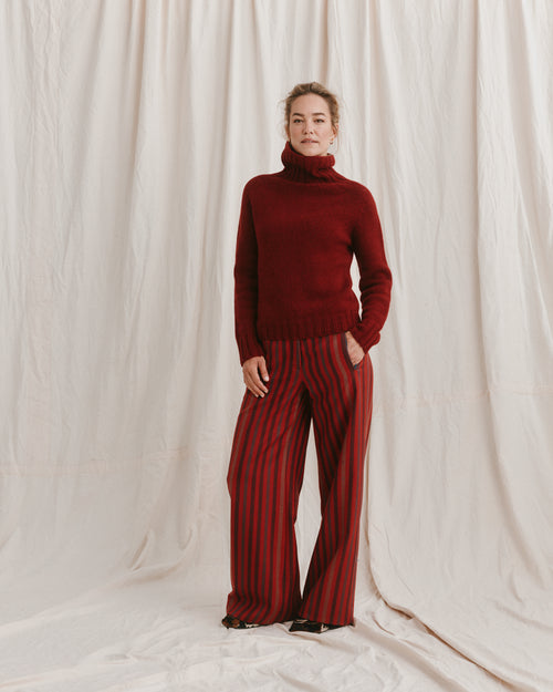 Puddle Pants Red Stripe