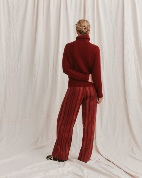 Puddle Pants Red Stripe