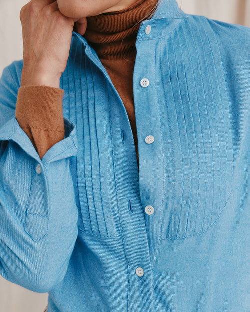 Flick Bib Shirt Sky Blue