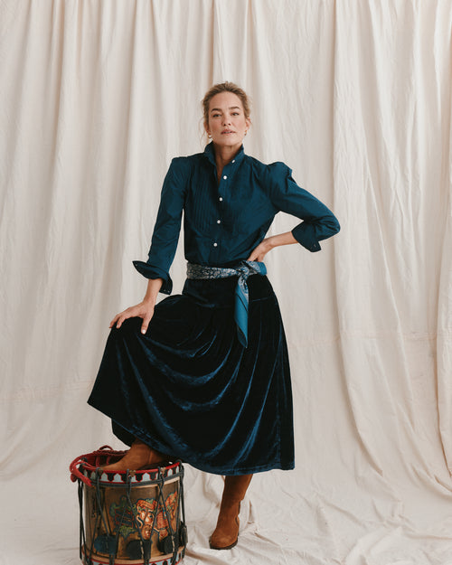 Monaco Skirt Velvet