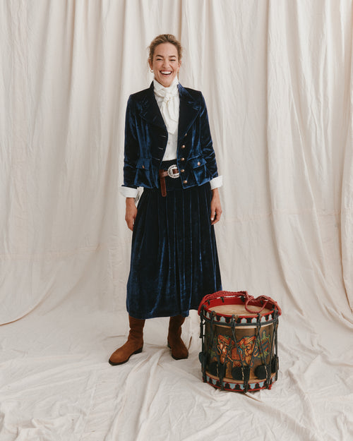 Monaco Skirt Velvet