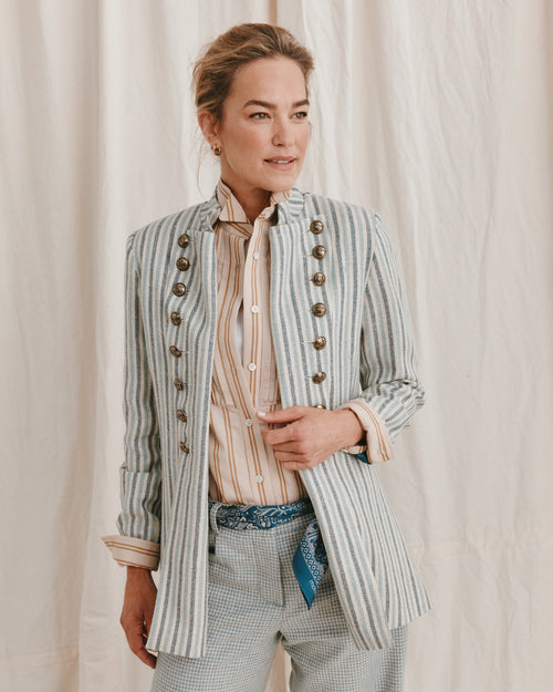 Military Jacket Sporty Stripe