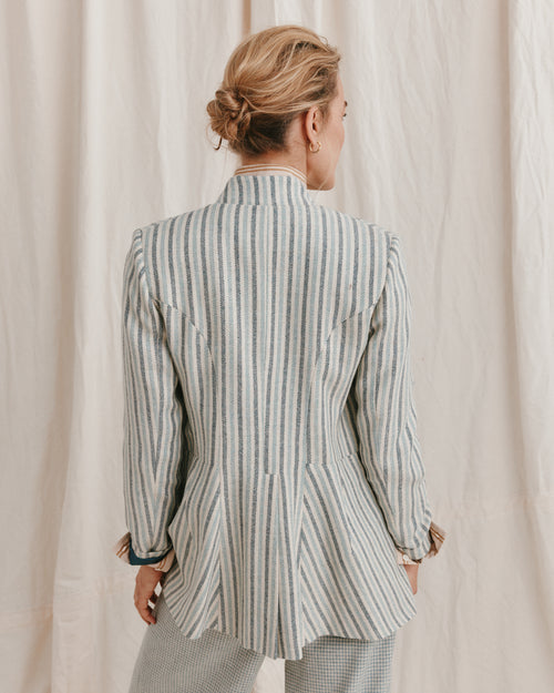Military Jacket Sporty Stripe
