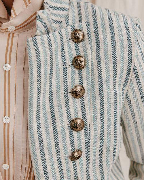Military Jacket Sporty Stripe
