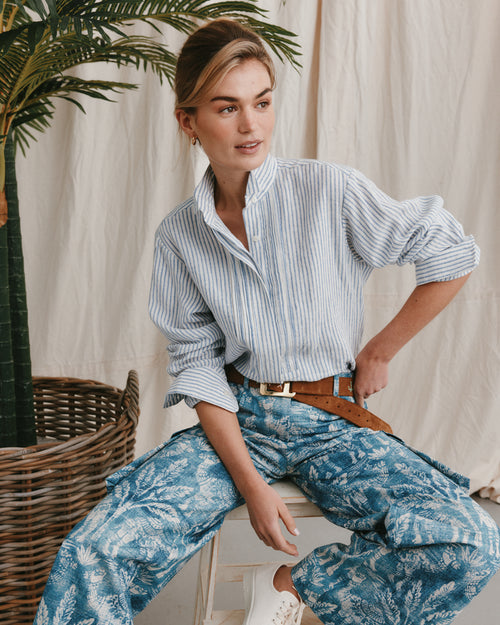 Antibes Shirt Blue Stripe